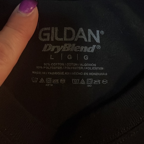 Penny lane Springfield Illinois double sided psychedelic print T-shirt men's L - Picture 7 of 8